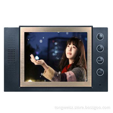 Voice-only system, 8-inch video doorphone for villa, support 32 GB SD cardNew
